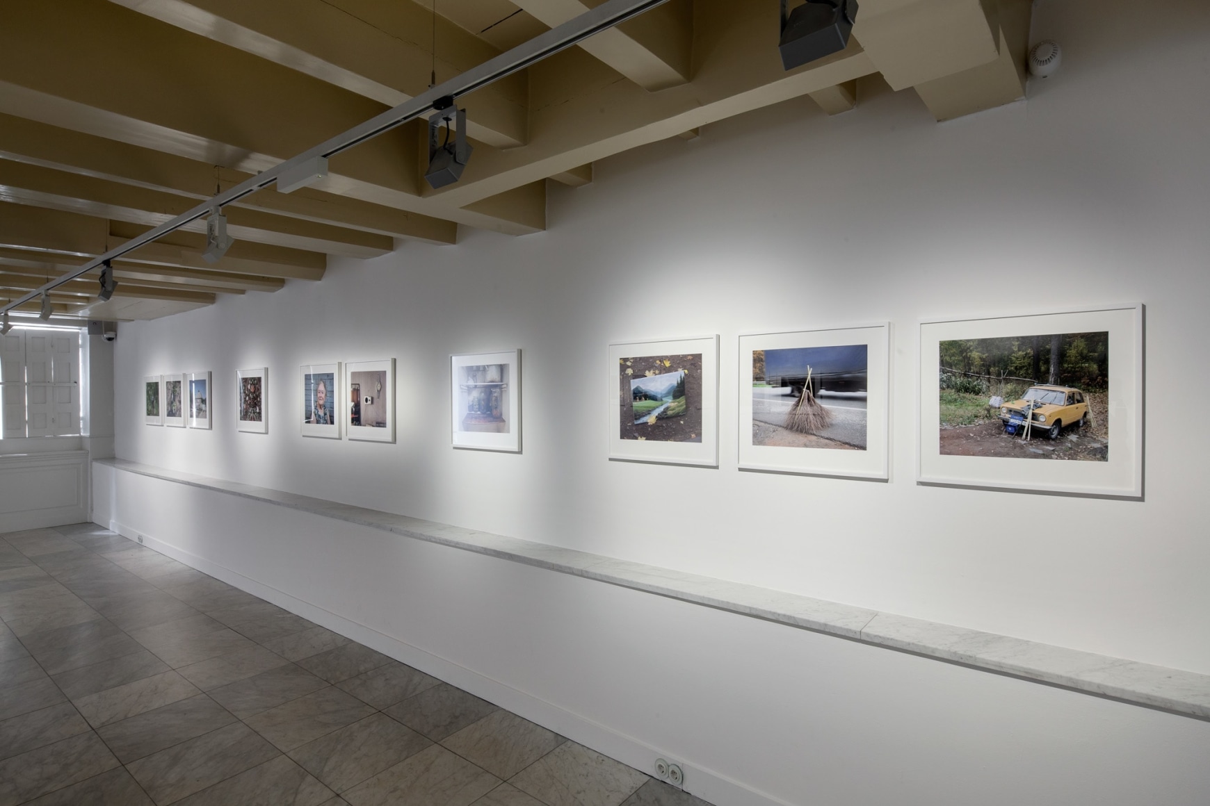 Installation view: Stephen Shore: Retrospective, Huis Marseille, 2016