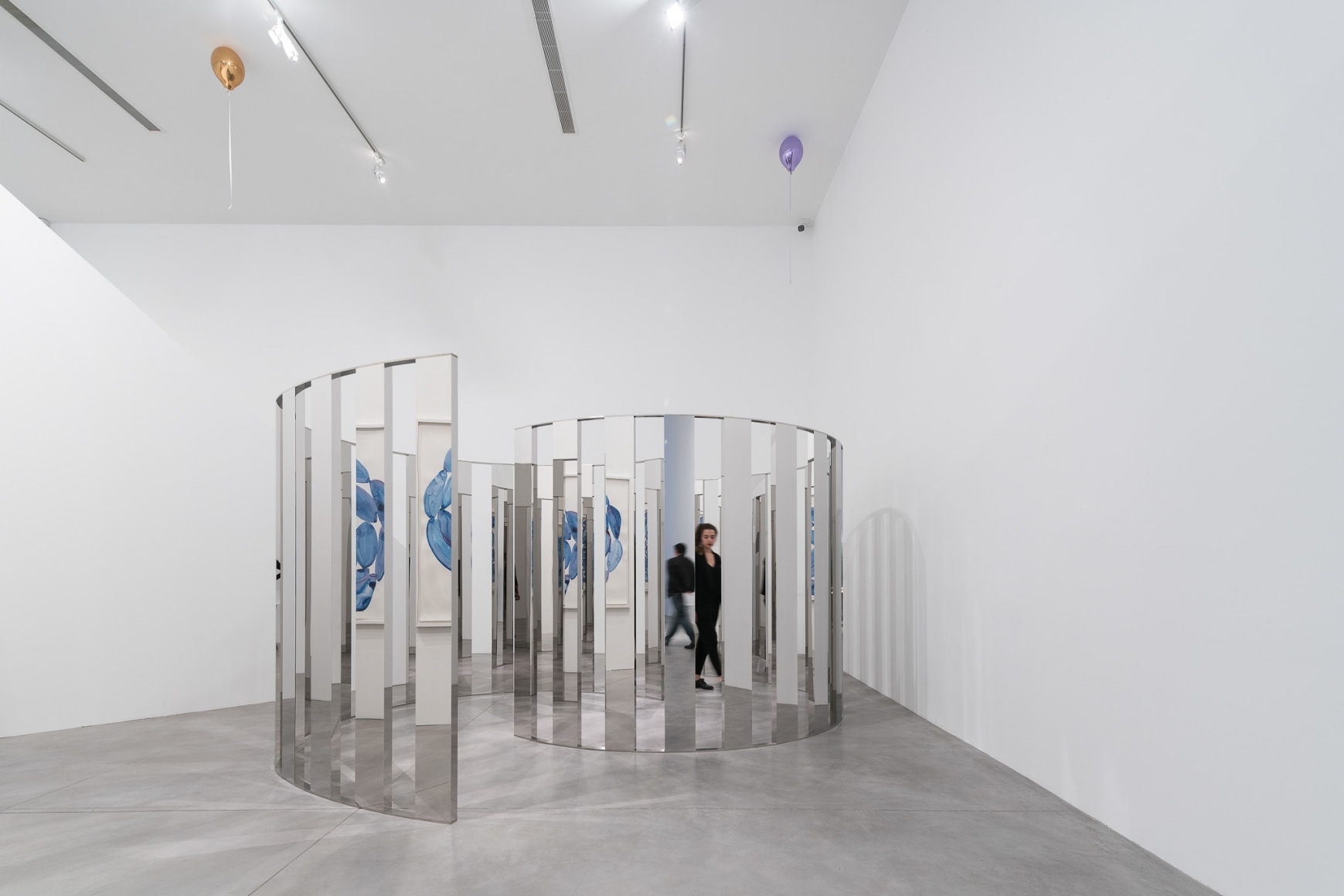 Installation view: Jeppe Hein, Your Way, Château La Coste, Le Puy-Sainte-Réparade, 2017
