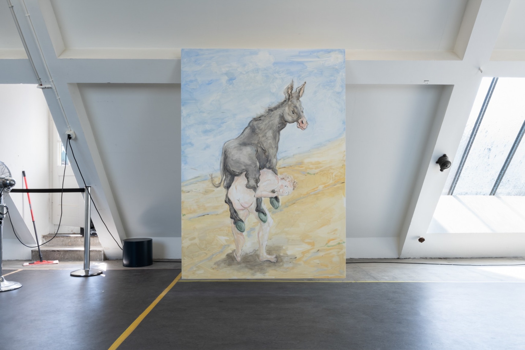 Installation view: Tanya Merrill, Parcours, Natural History Museum Basel, 2023. Photo: Finn Curry
