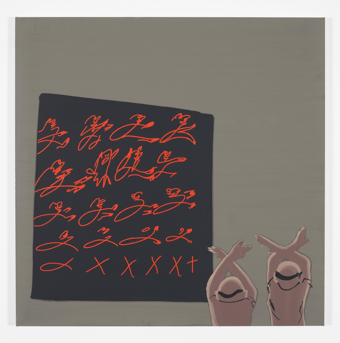Tala Madani, Cross, 2014