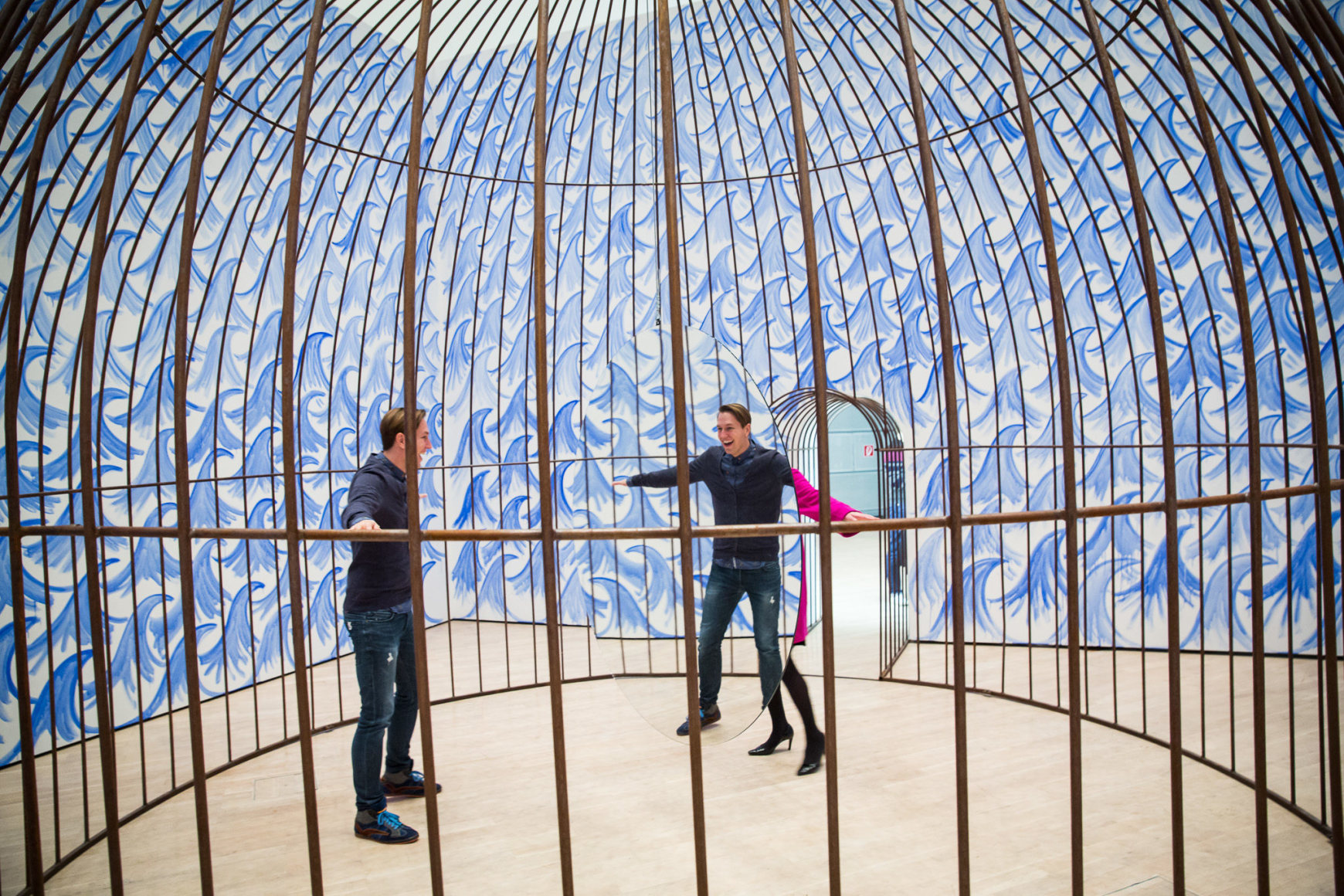 Jeppe Hein, This Way, Kunstmuseum Wolfsburg, 2015