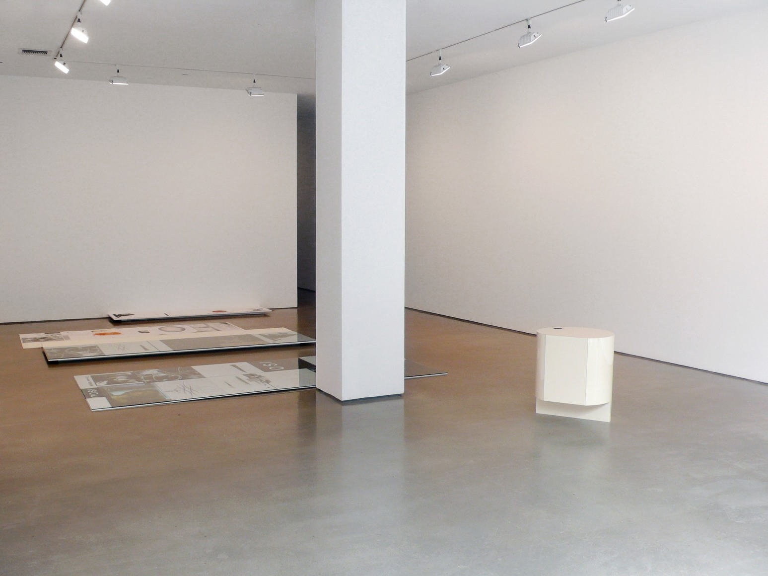 &quot;3 Artists Selected by Dan Graham and a work by Dan Graham,&quot; Installation at 303 Gallery, 2009