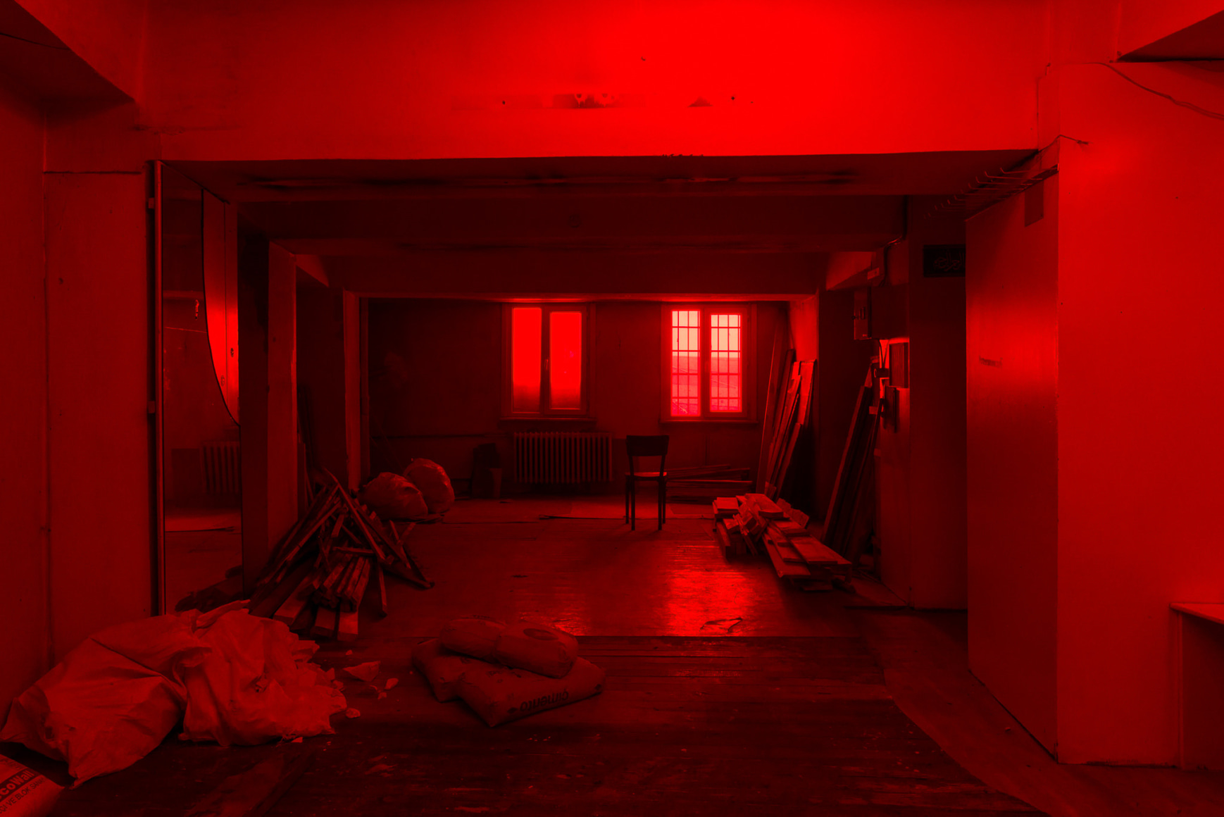 Mike Nelson, PROJEKTÖR (Gürün Han), 2019, commissioned and presented by Protocinema, Istanbul with support Henry Moore Foundation; Alserkal Arts Foundation; Galleria Franco Noero.