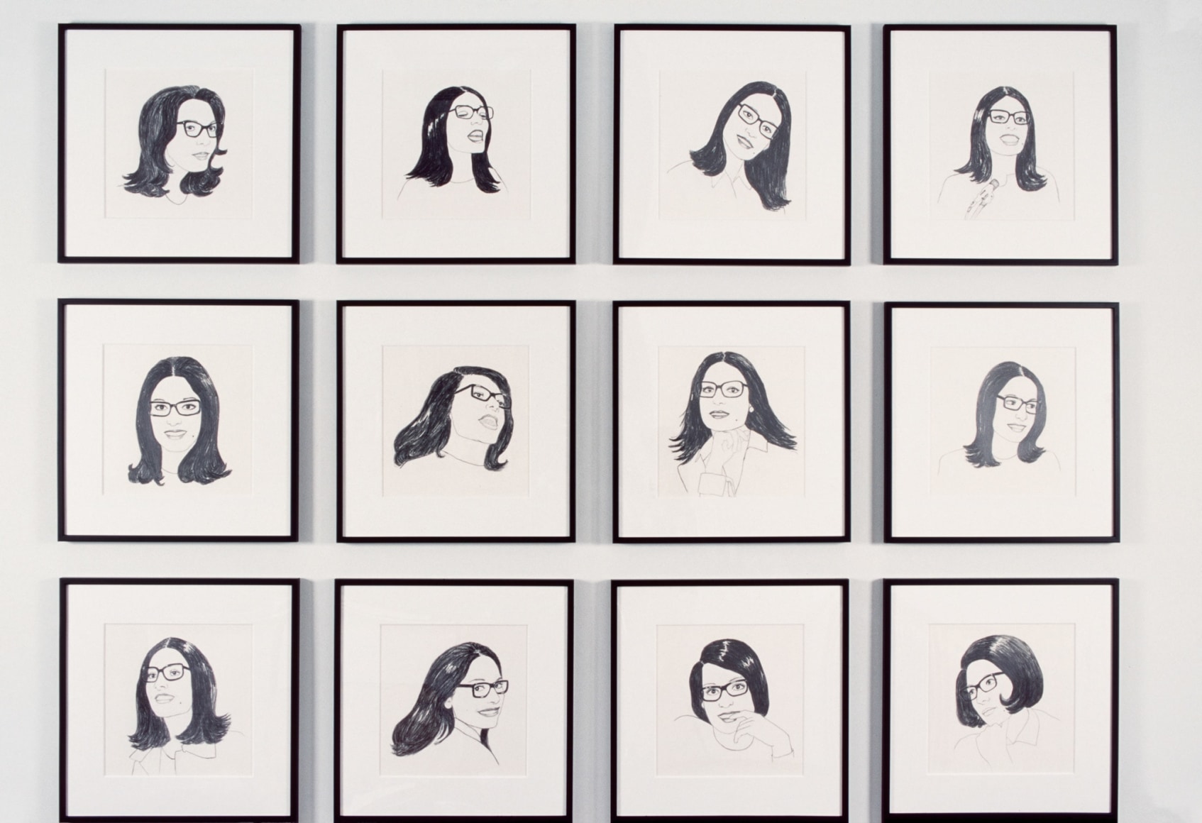 Shannon Oksanen, Installation view: Caught, 303 Gallery, 1999