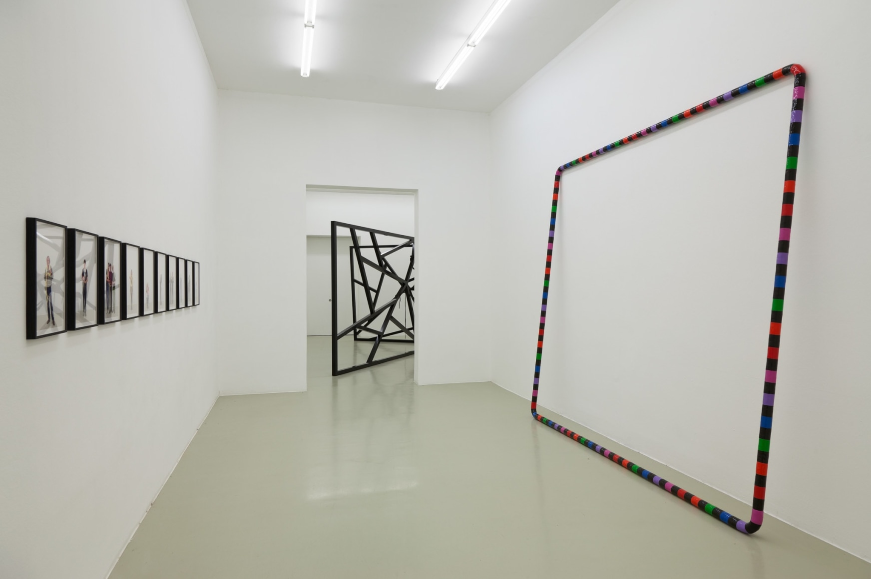 Eva Rothschild, Installation view: Hot Touch, Kunstverein Hannover, 2011