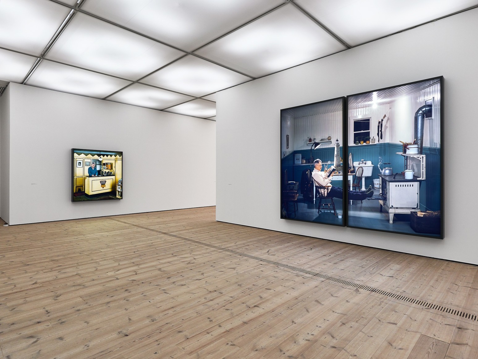 Installation view: Rodney Graham, That's Not Me, 2017, BALTIC Centre for Contemporary Art, Gateshead