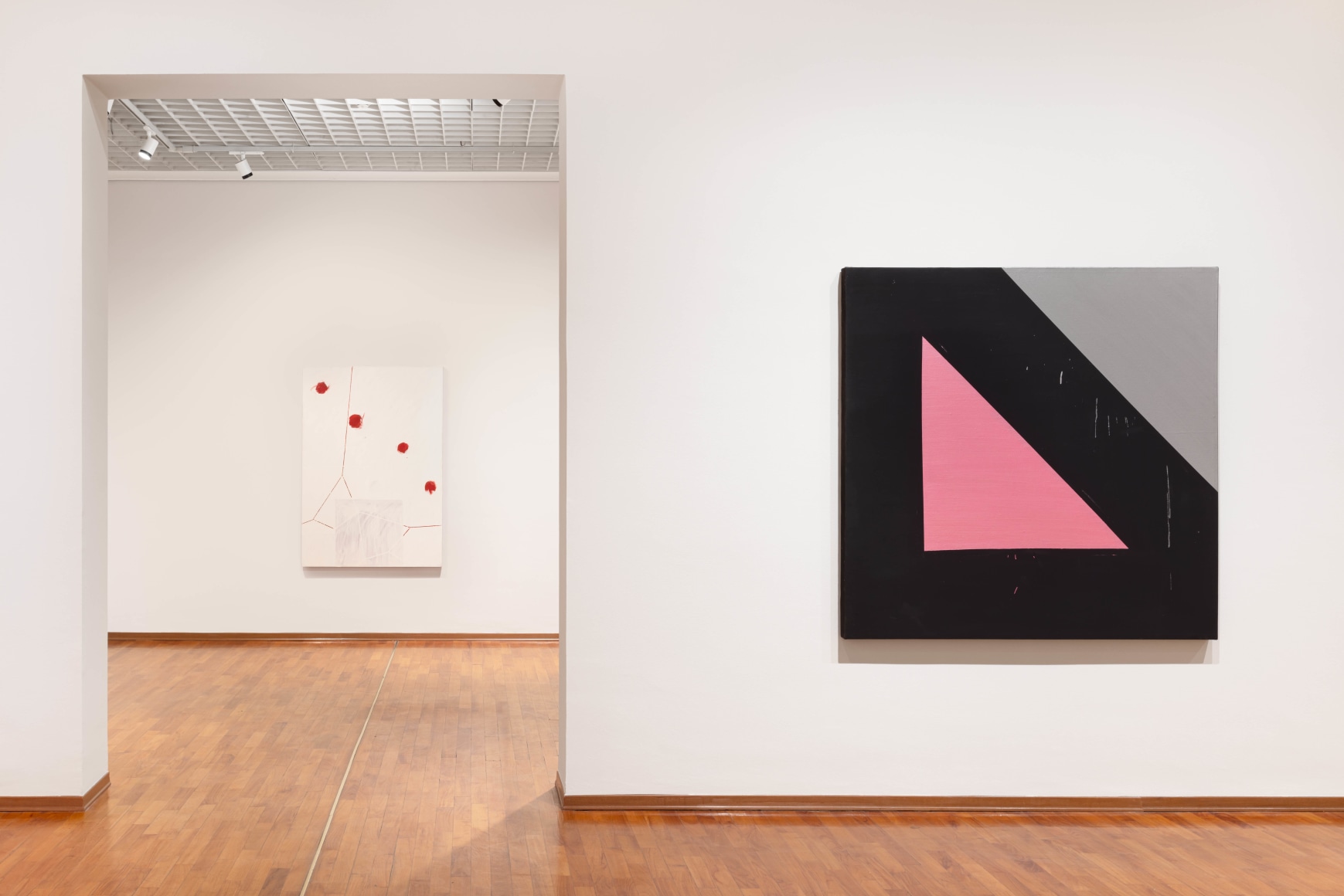 Installation view: "Mary Heilmann," GAM, Torino, 2024. Photo: Nicola Morittu