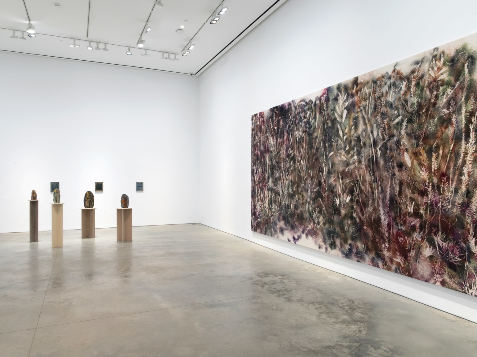 Exhibition view: Sam Falls, 303 Gallery, New York, 2018
