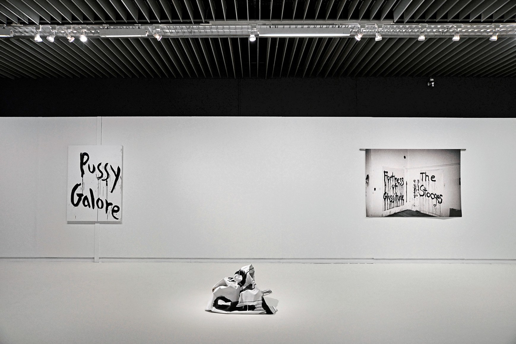 Kim Gordon - Design Office: Noise Name Paintings and Sculptures of Rock Bands That Are Broken Up, Benaki Museum, Athens, 2015