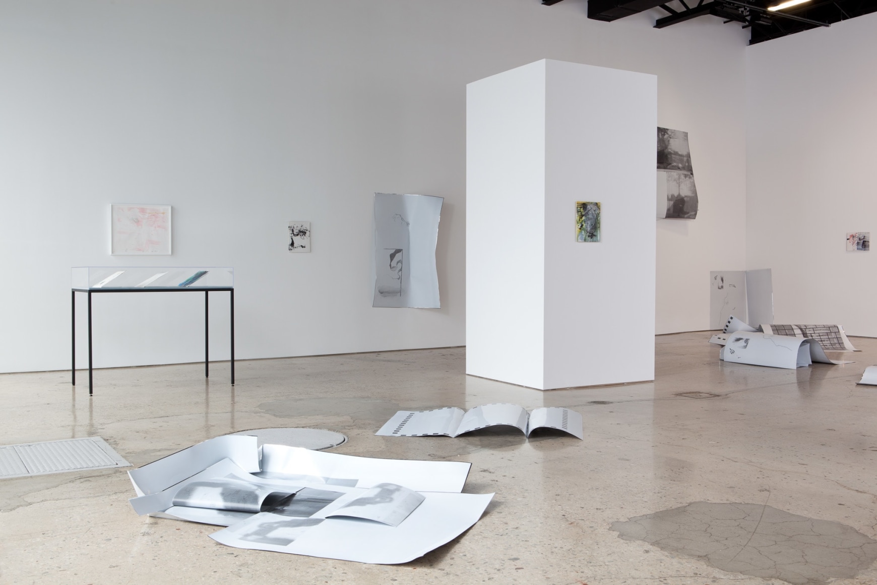 Nick Mauss, The desire for the possibility of new images. Installation at 303 Gallery, 2012