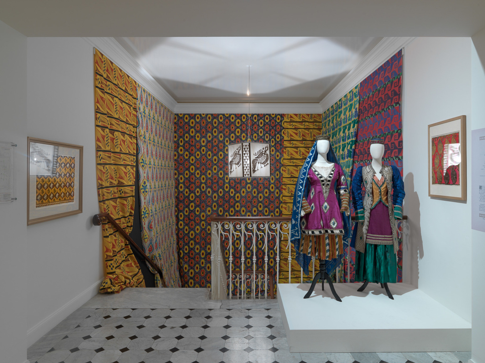 Nick Mauss, Installation view: Designing Dreams: A Celebration of Leon Bakst, Nouveau Mus&eacute;e National de Monaco, 2016