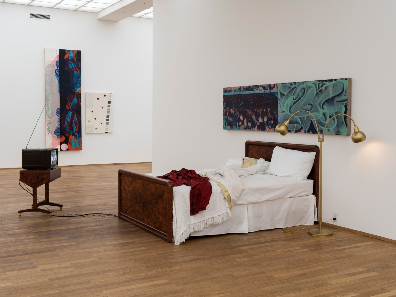 Mary Heilmann and David Reed, Two By Two, 2015