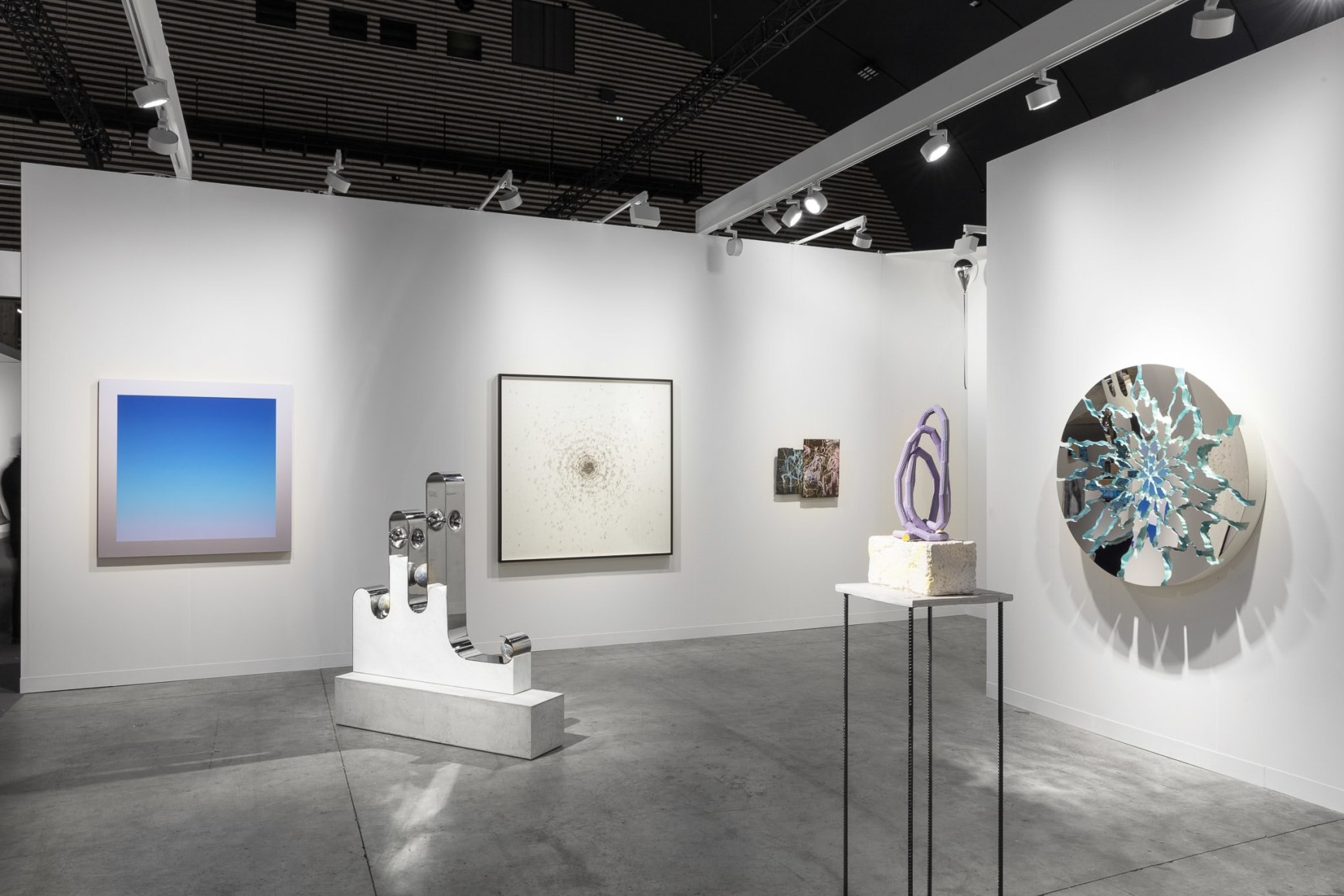 Installation view: Paris+ Par Art Basel, 2023,&nbsp;Grand Palais &Eacute;ph&eacute;m&egrave;re,&nbsp;303 Gallery, Booth A14.