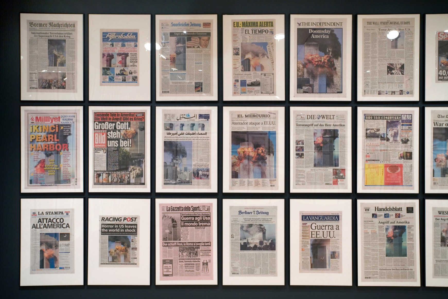 Hans-Peter Feldmann, 9/12 Front Page, ICP, 2008