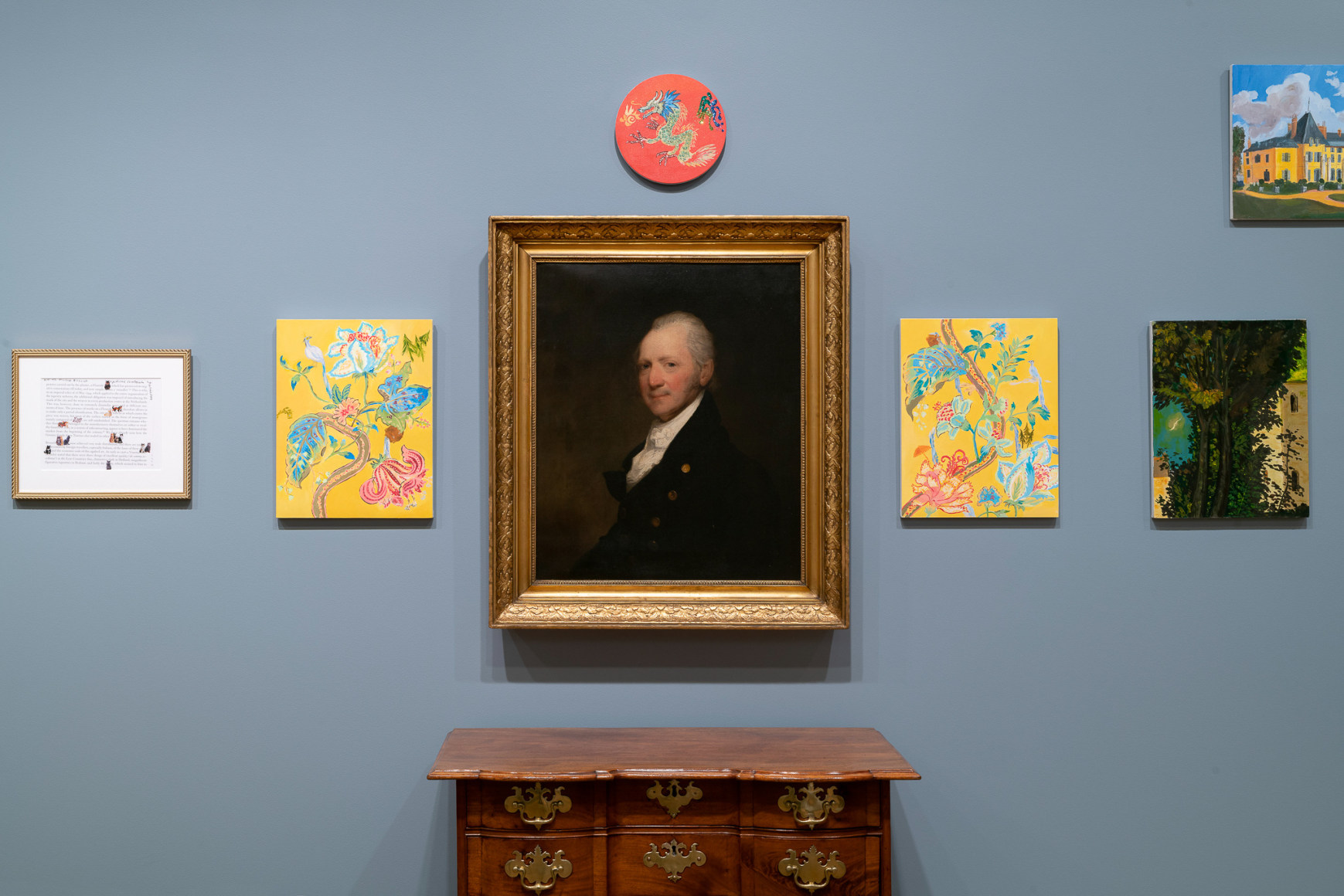 Installation view: Karen Kilimnik, Carnegie International, 57th Edition, 2018, &copy; Carnegie Museum of Art, Pittsburgh. Photo: Bryan Conley