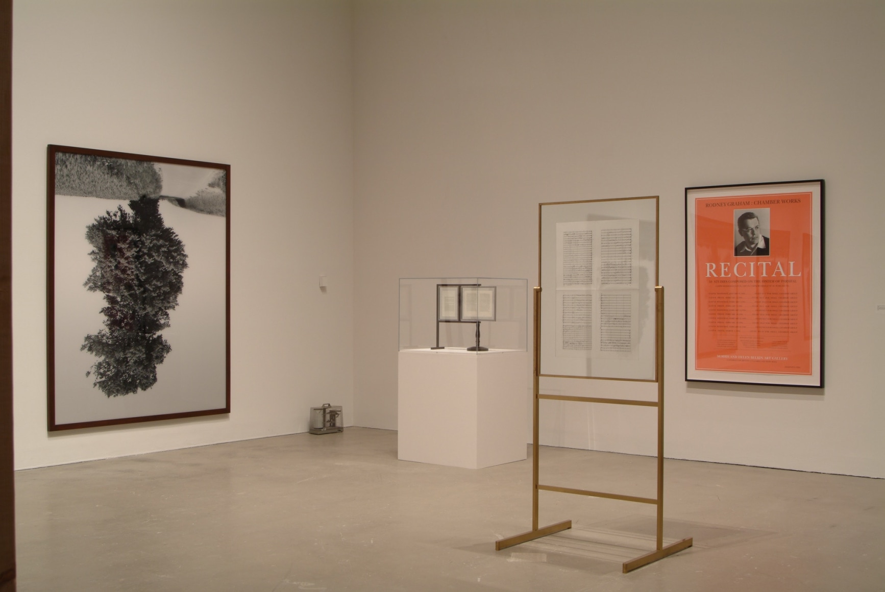 Rodney Graham, A Little Thought: Installation view: ICA, Philadelphia, 2005