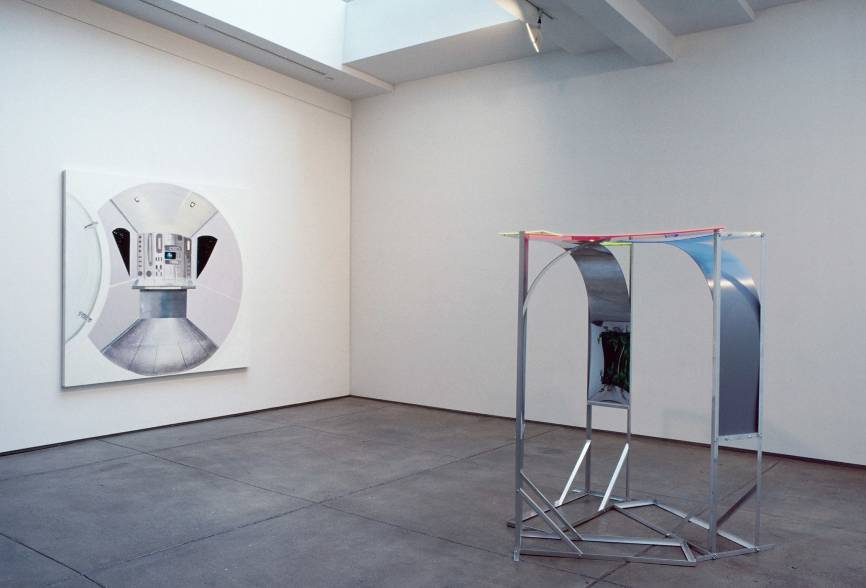 Installation view: Caught, 303 Gallery, 1999