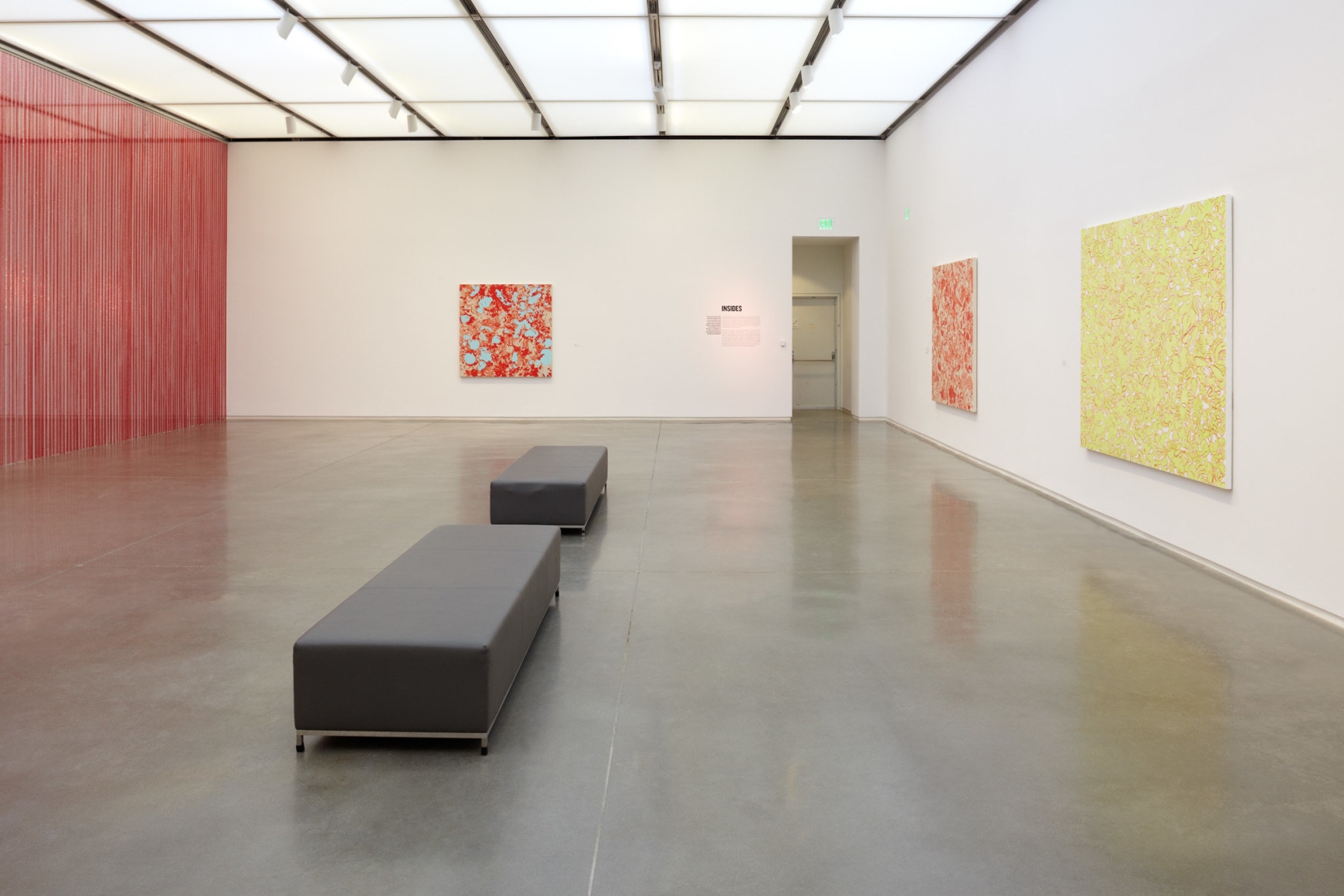 Sue Williams, Installation view: Figuring Color, ICA, Boston, 2012