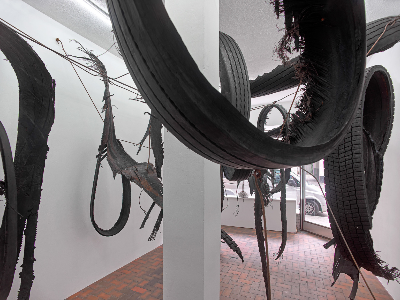 Installation view: Mike Nelson, A52, CAPRI, D&uuml;sseldorf, 2017