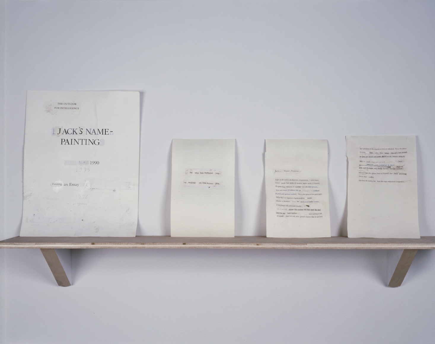 Installation view Paul Bloodgood