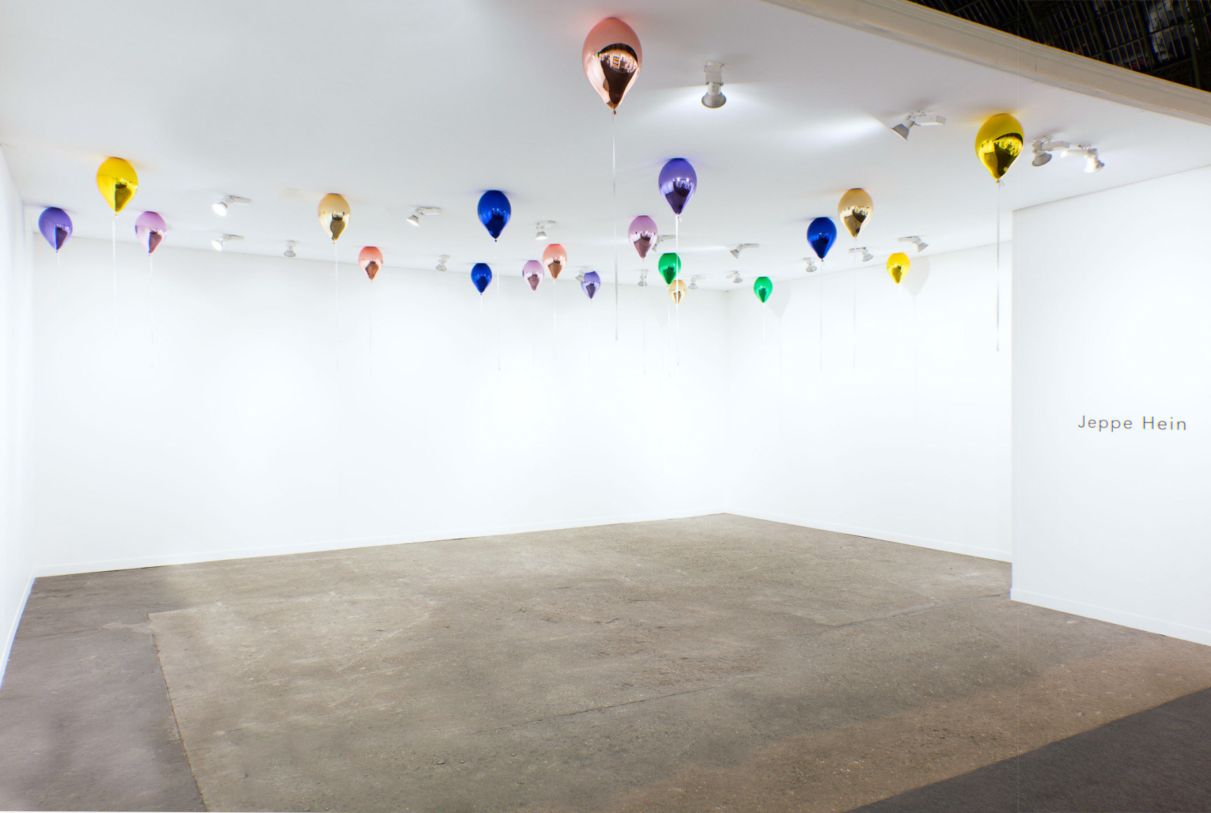 Jeppe Hein, Installation view: FIAC, 2017