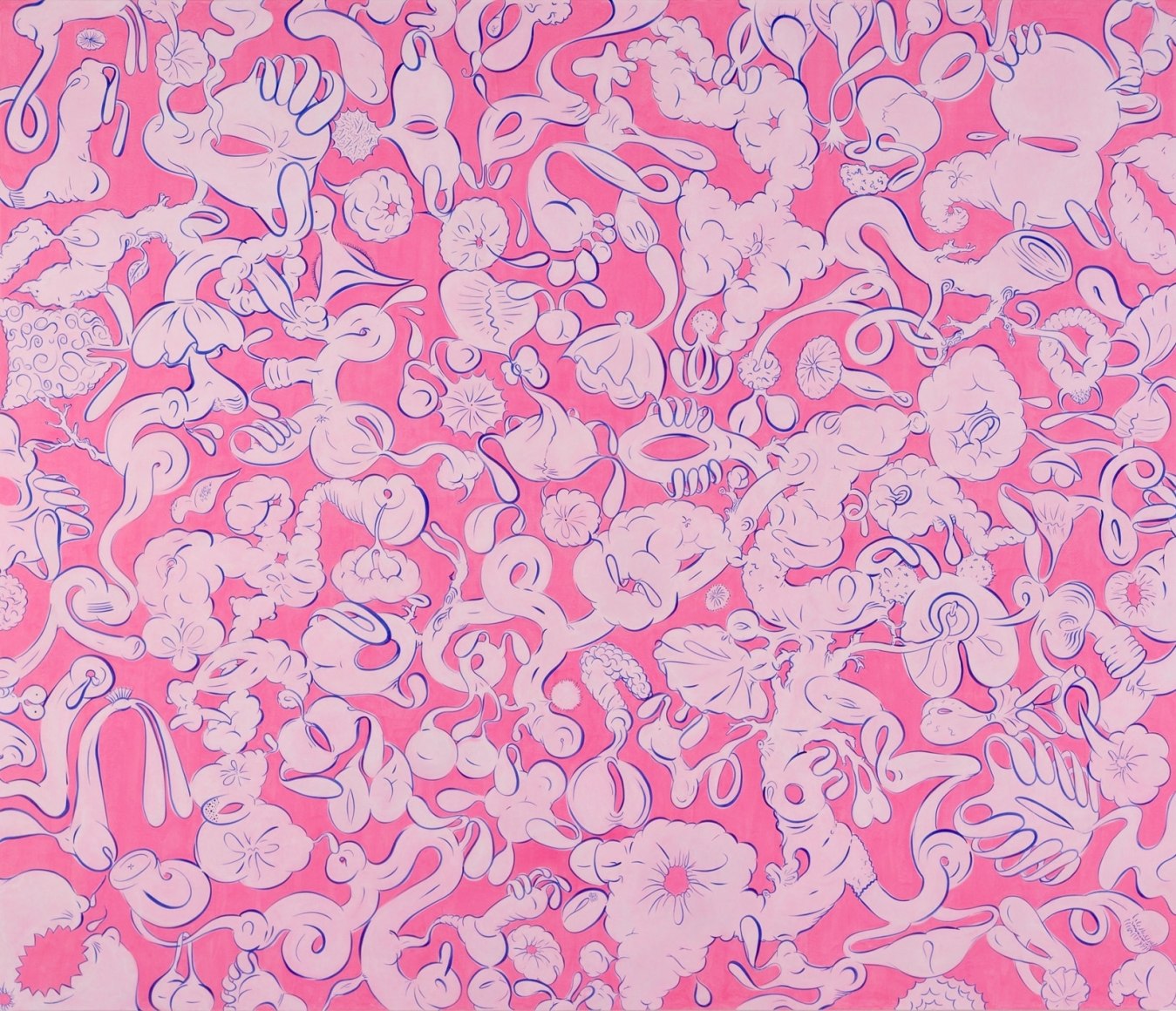 Sue Williams, Because We Care, 2005