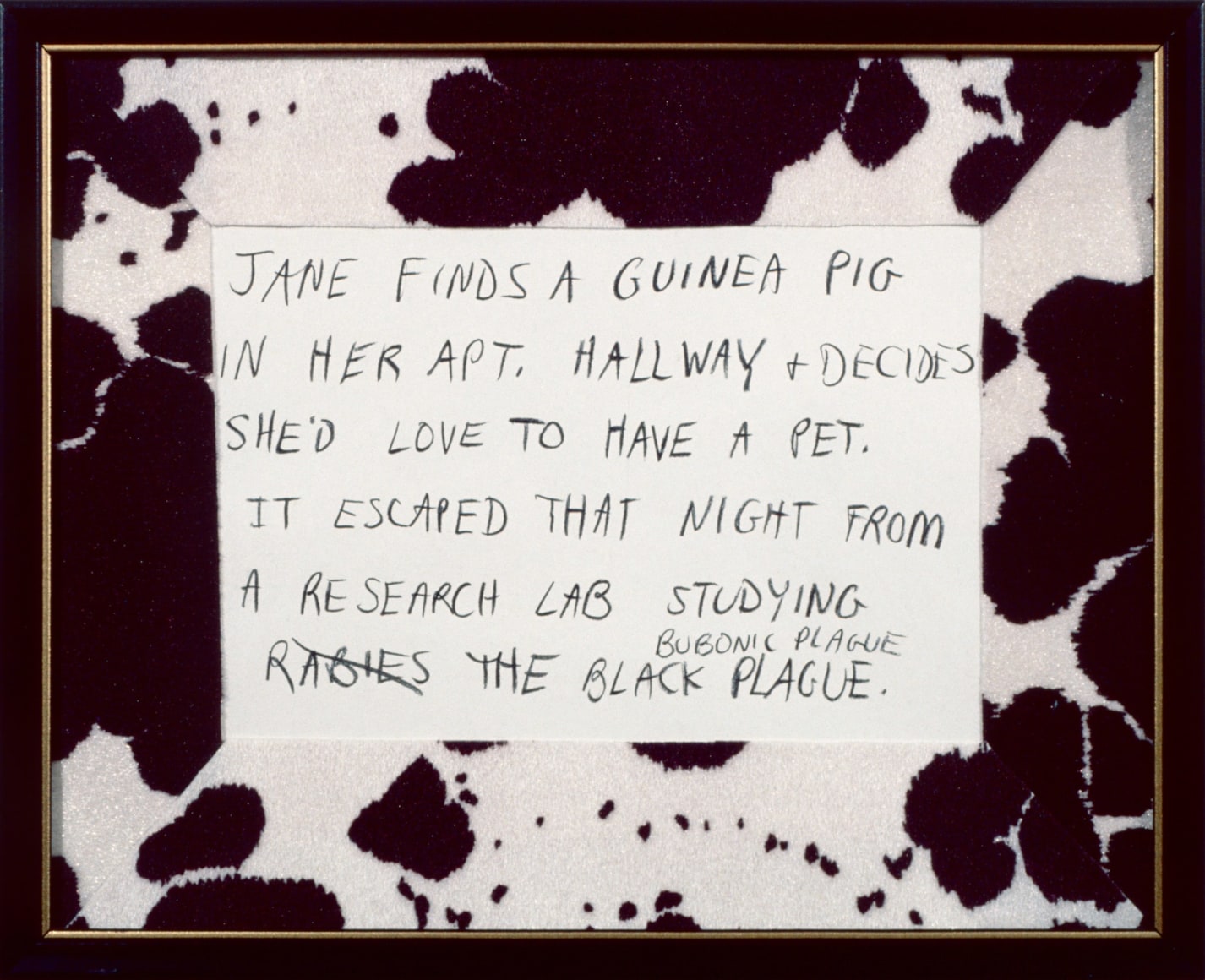 Karen Kilimnik, Jane Creep (Guinea Pig), 1990