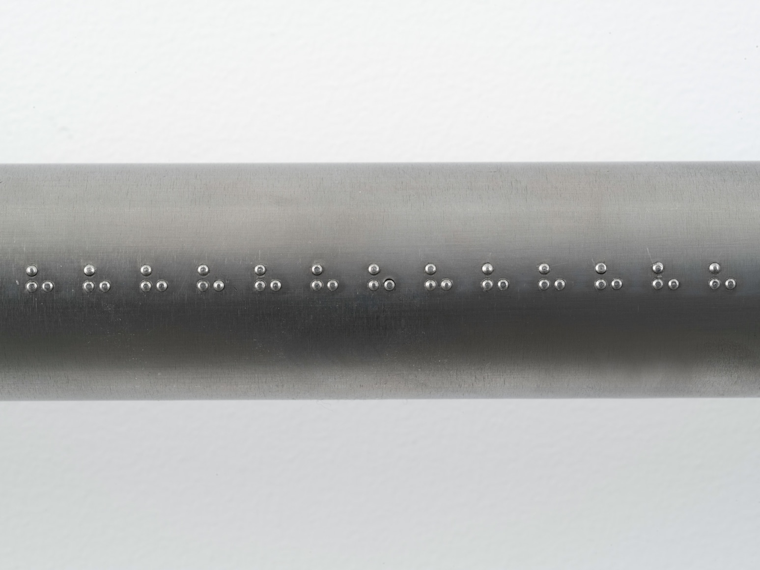Jacob Kassay, H (detail), 2016