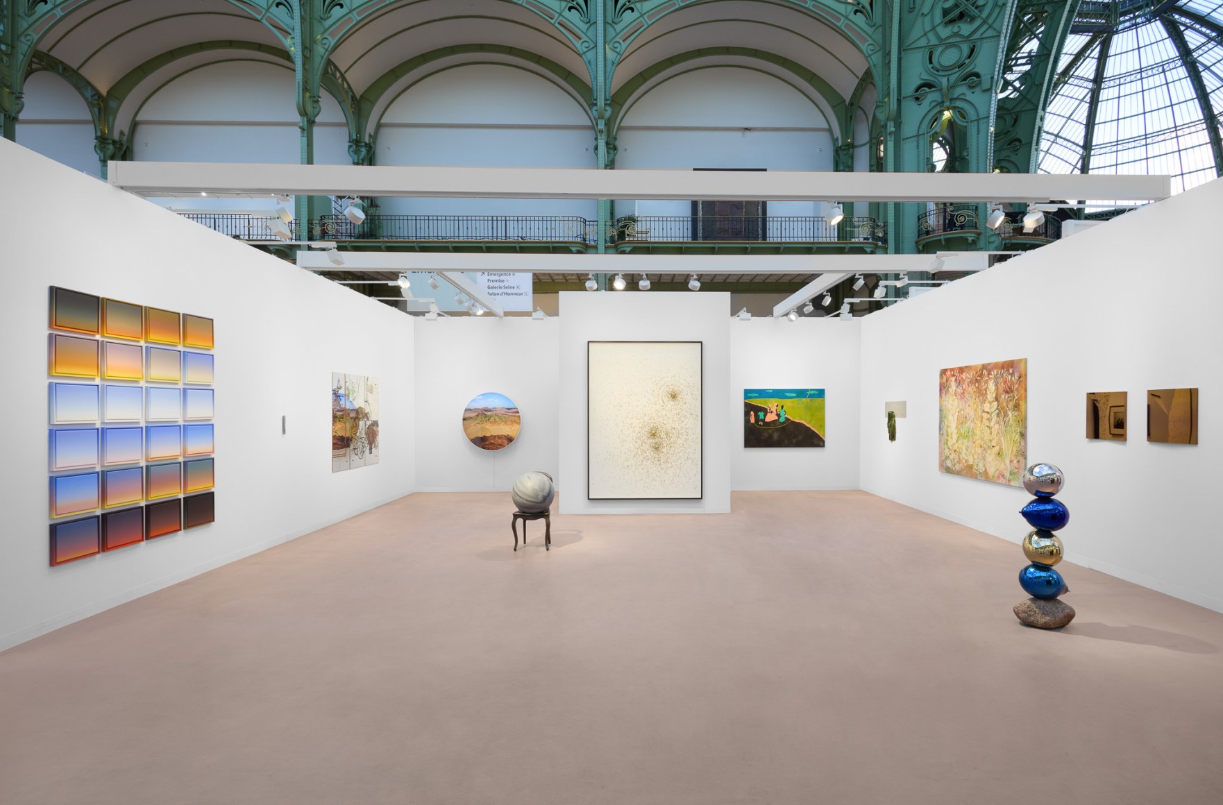 Installation view, Art Basel Paris, 2025, 303 Gallery, Booth B18. Photo: Sebastiano Pellion di Persano