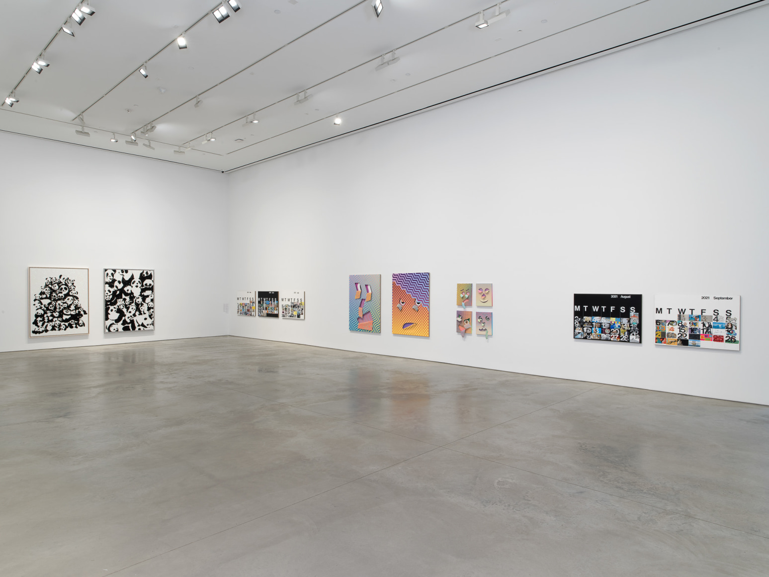Installation view:&nbsp;Rob Pruitt, These Are The Days Of Our Lives,&nbsp;303 Gallery, New York, 2021