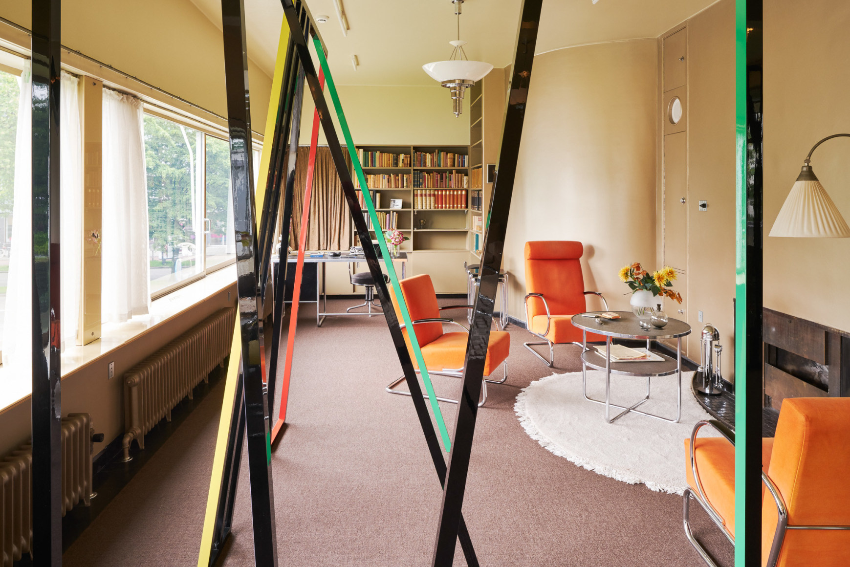 Eva Rothschild, Installation view: A Gated Community, Sonneveld House, Rotterdam, 2016