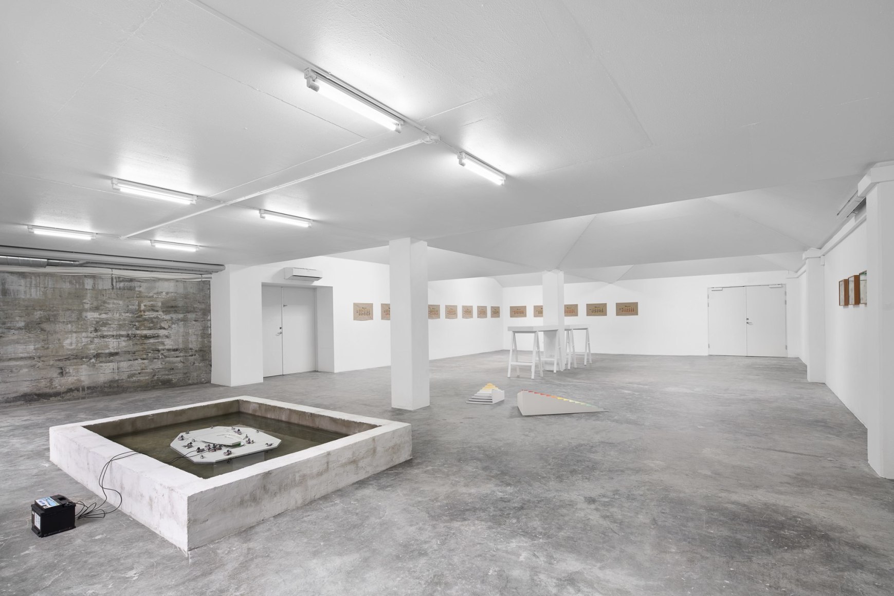 Marina Pinsky, Installation view:
Undertow,
Simian, Copenhagen, 2021. Photo: GRAYSC