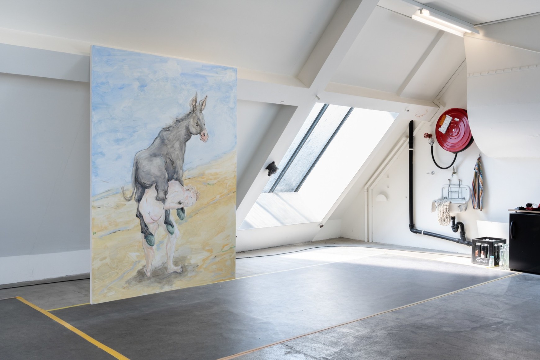 Installation view: Tanya Merrill, Parcours, Natural History Museum Basel, 2023. Photo: Finn Curry