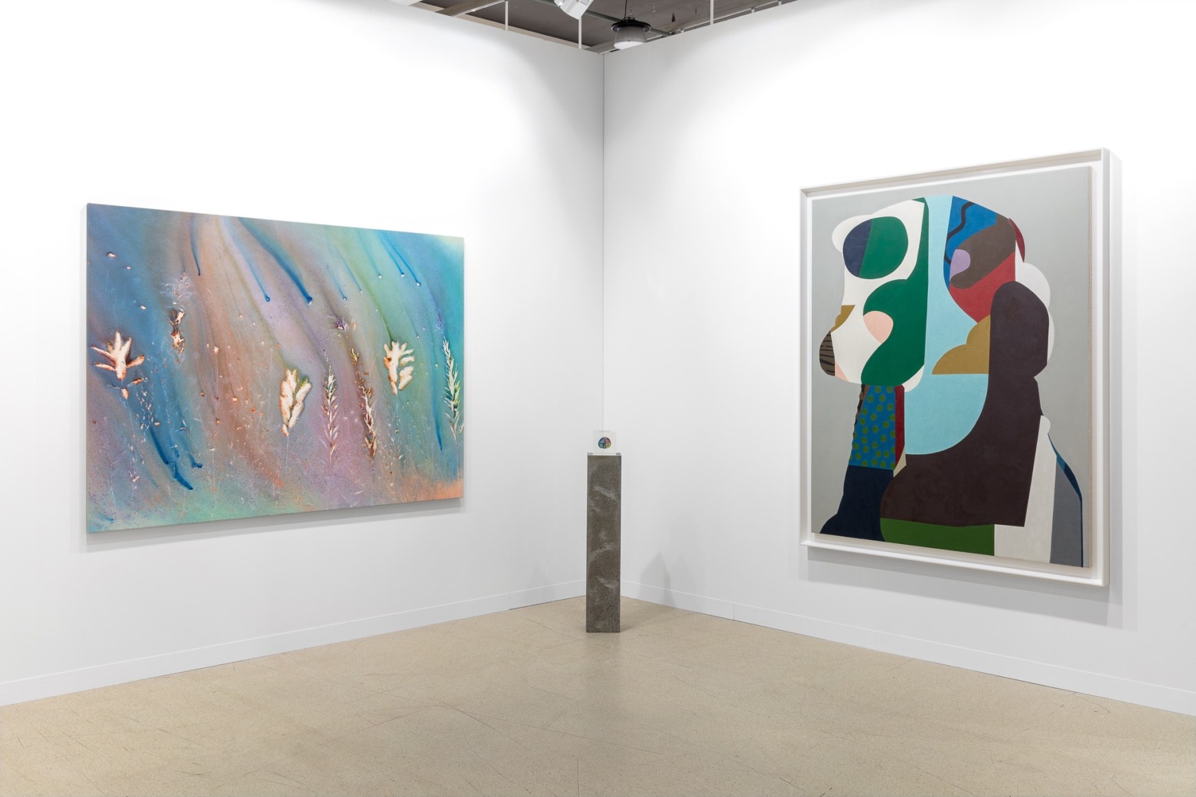 Installation view, Art Basel, 2024. 303 Gallery, Booth K21. Photo: Sebastiano Pellion di Persano