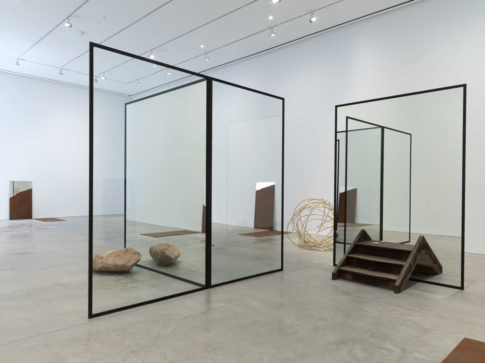 Alicja Kwade, Installation view: I Rise Again, Changed But The Same, 303 Gallery, 2016