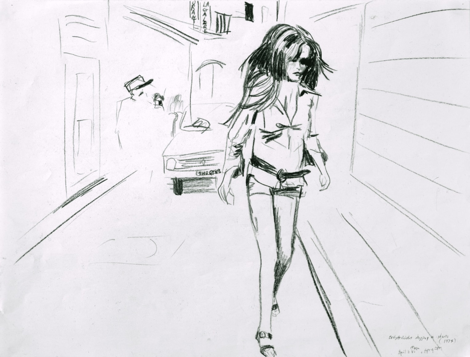 Karen Kilimnik, Brigitte Bardot Shopping in Shorts, 1985