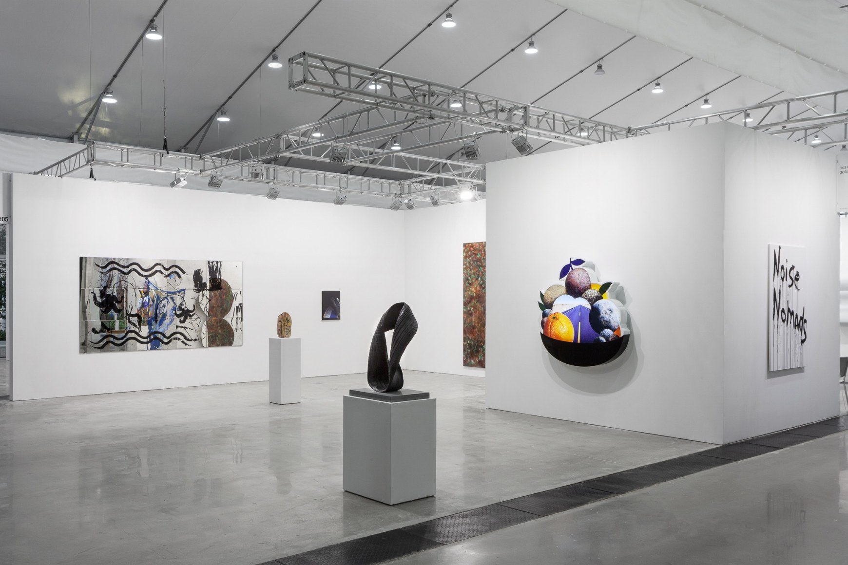 Installation view, 303 Gallery at West Bund Art &amp;amp; Design, Shanghai, Booth N205, 2018.