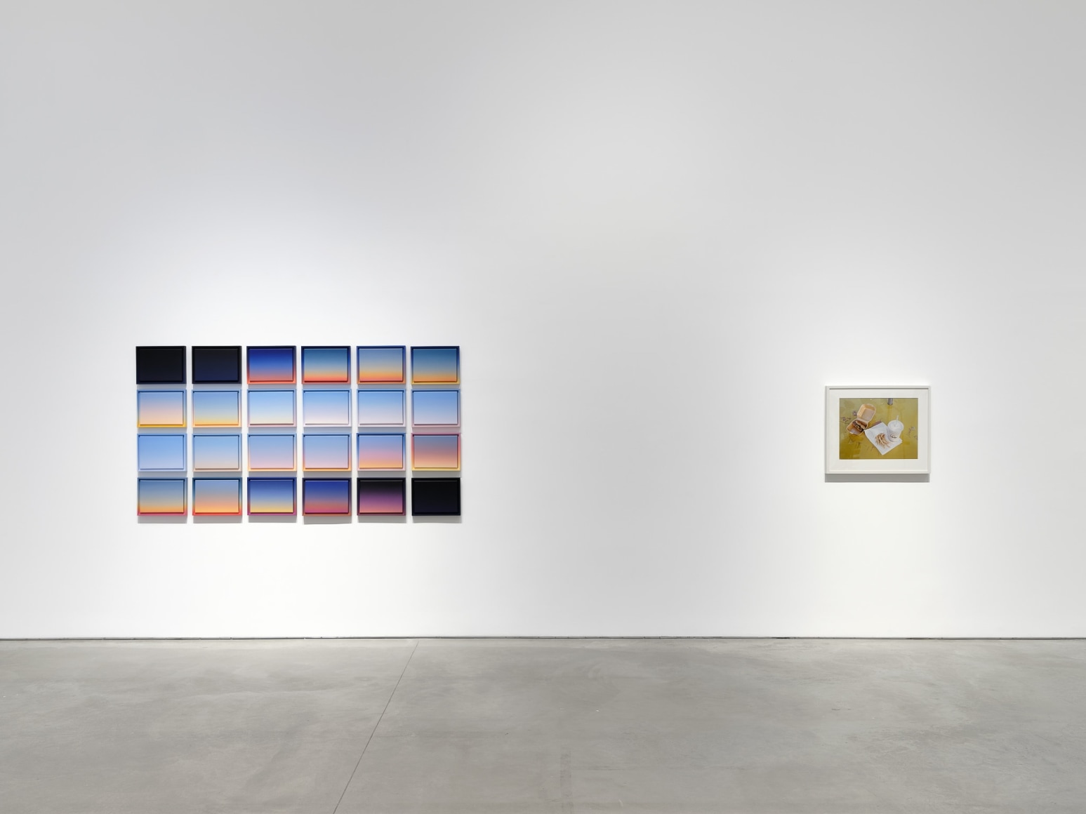 Installation view: Seasonal Drift, 303 Gallery, New York, 2025. Photo: Justin Craun