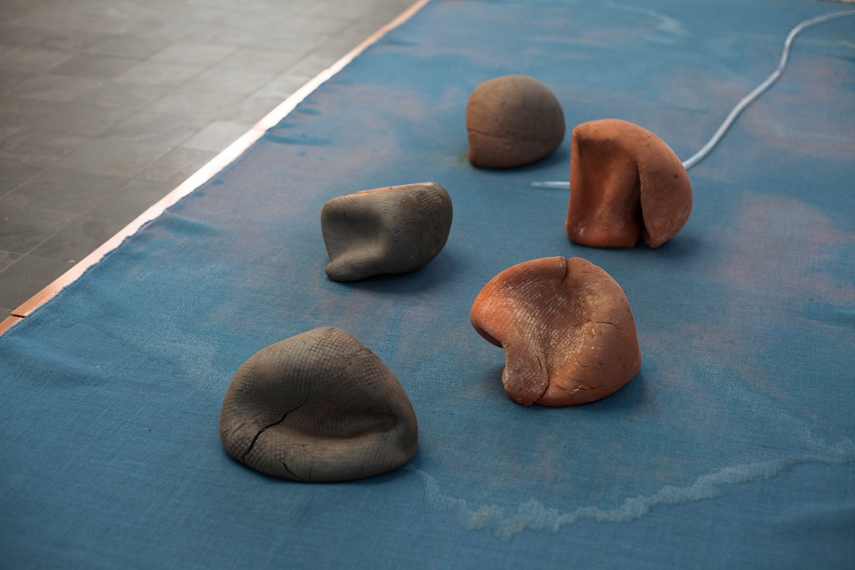 Installation view: Katinka Bock, Nebenwege, Kiosk, Gent, 2014