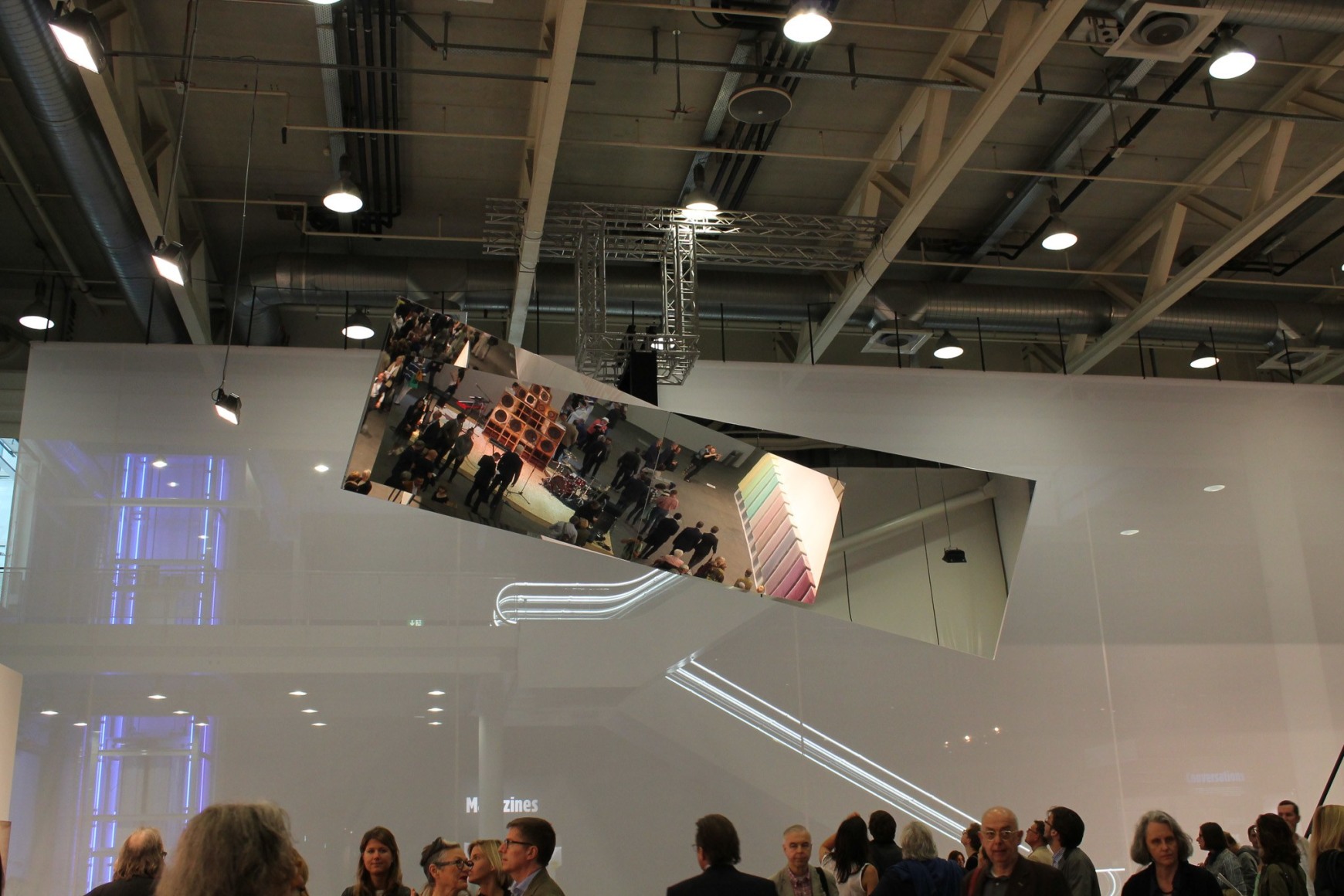 Jeppe Hein, Installation view: Art Basel | Art Unlimited 2015