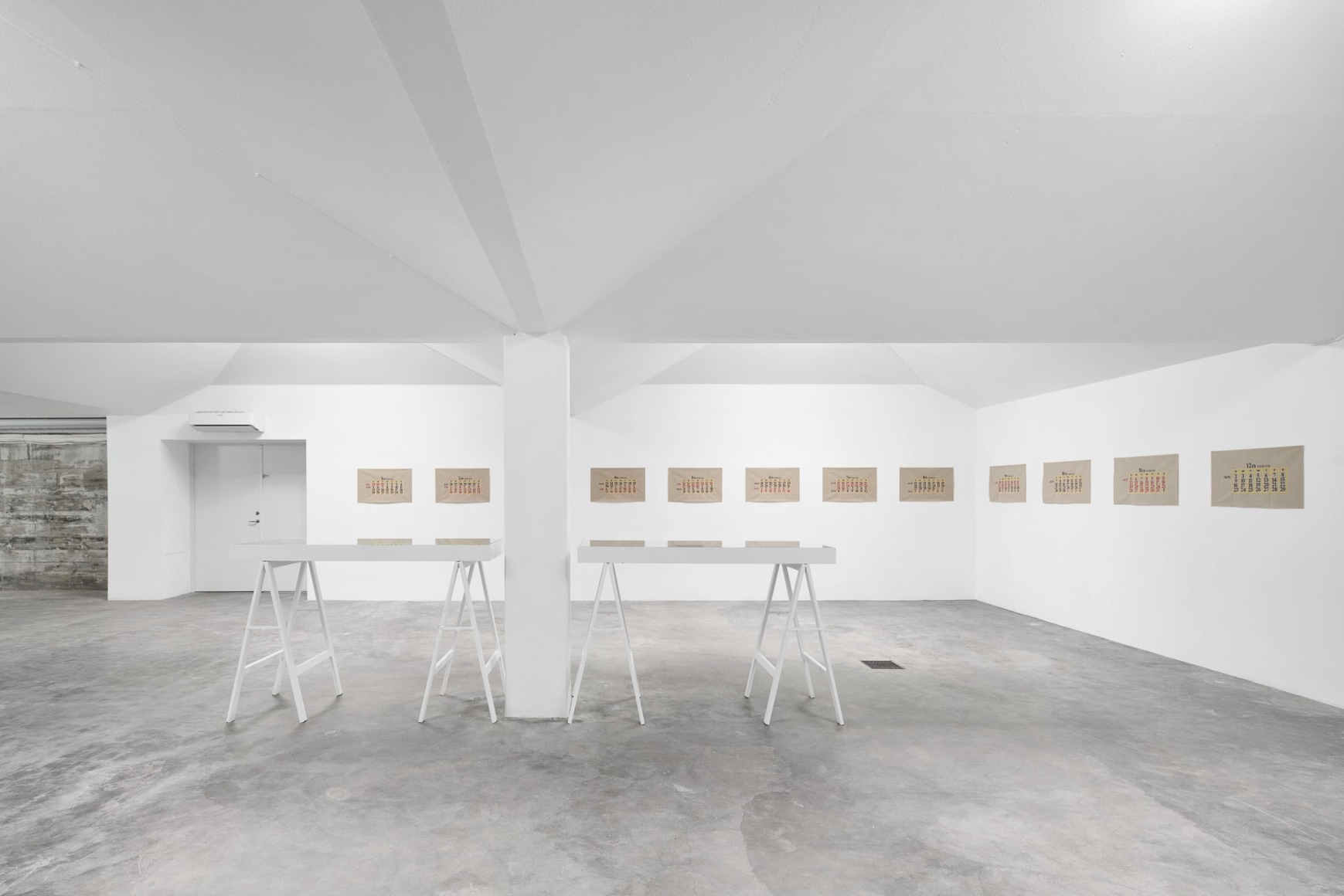 Marina Pinsky, Installation view:
Undertow,
Simian, Copenhagen, 2021. Photo: GRAYSC