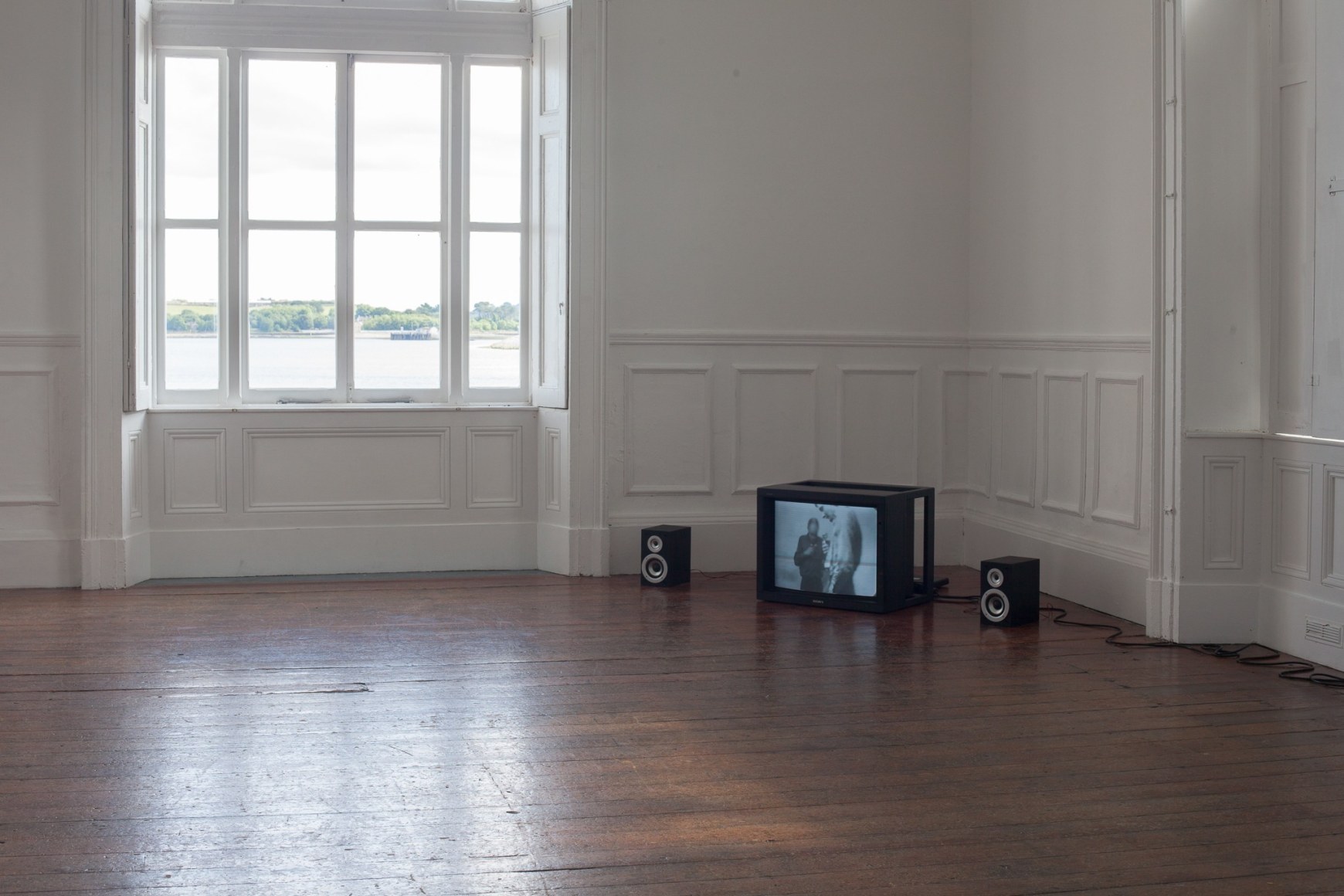 Dan Grahamn,  Past Future Split Attention, 1972