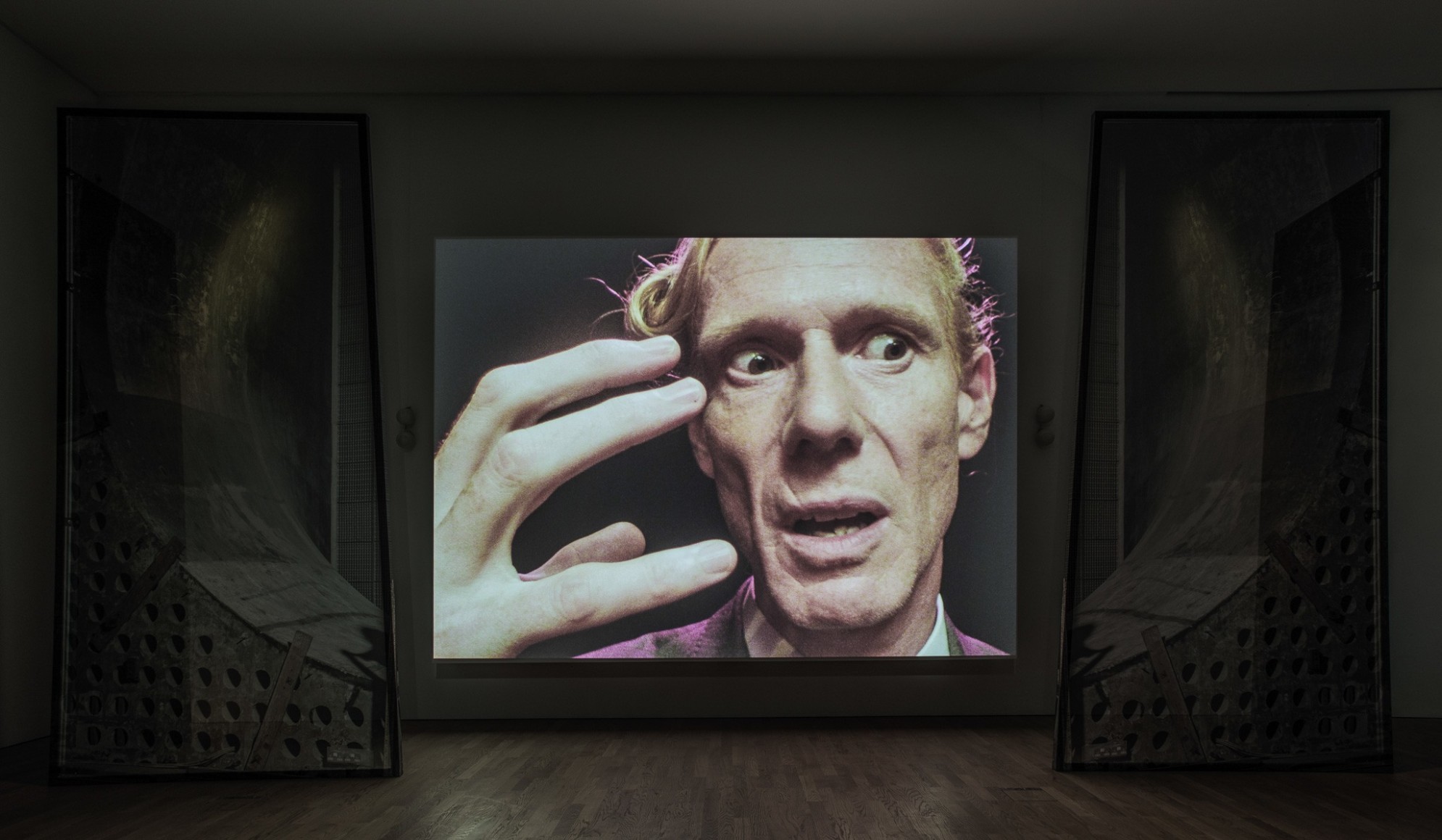Jane and Louise Wilson, Installation view: Undead Sun: We Put the World Before You, Middlesbrough Institute of Modern Art, 2016