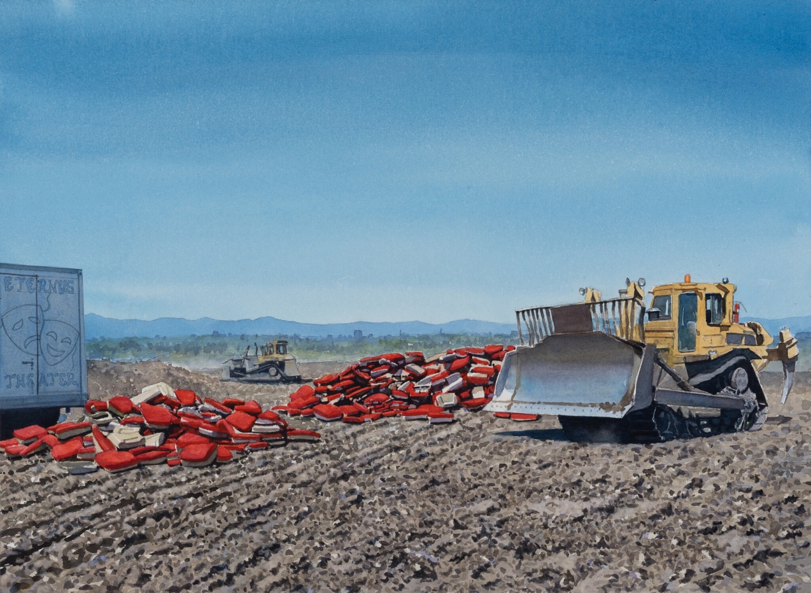 Tim Gardner, Theater Seats, LA Landfill