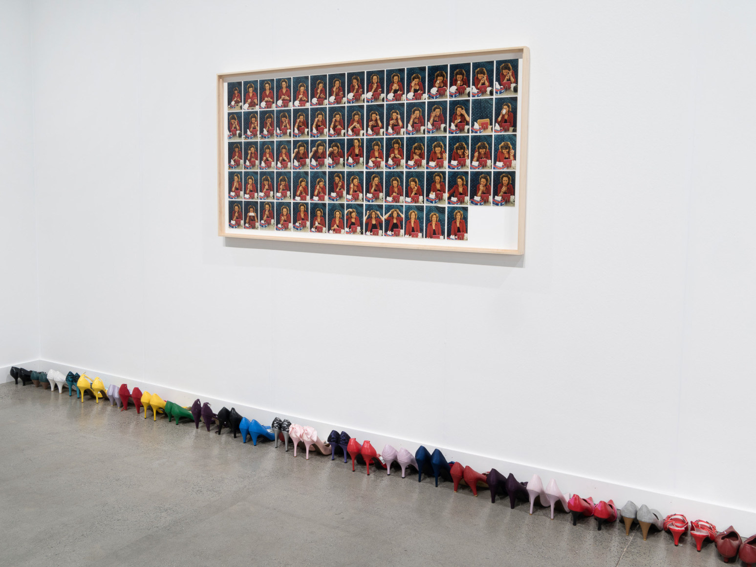 Hans-Peter Feldmann, Installation view, Independent, New York, 2018.