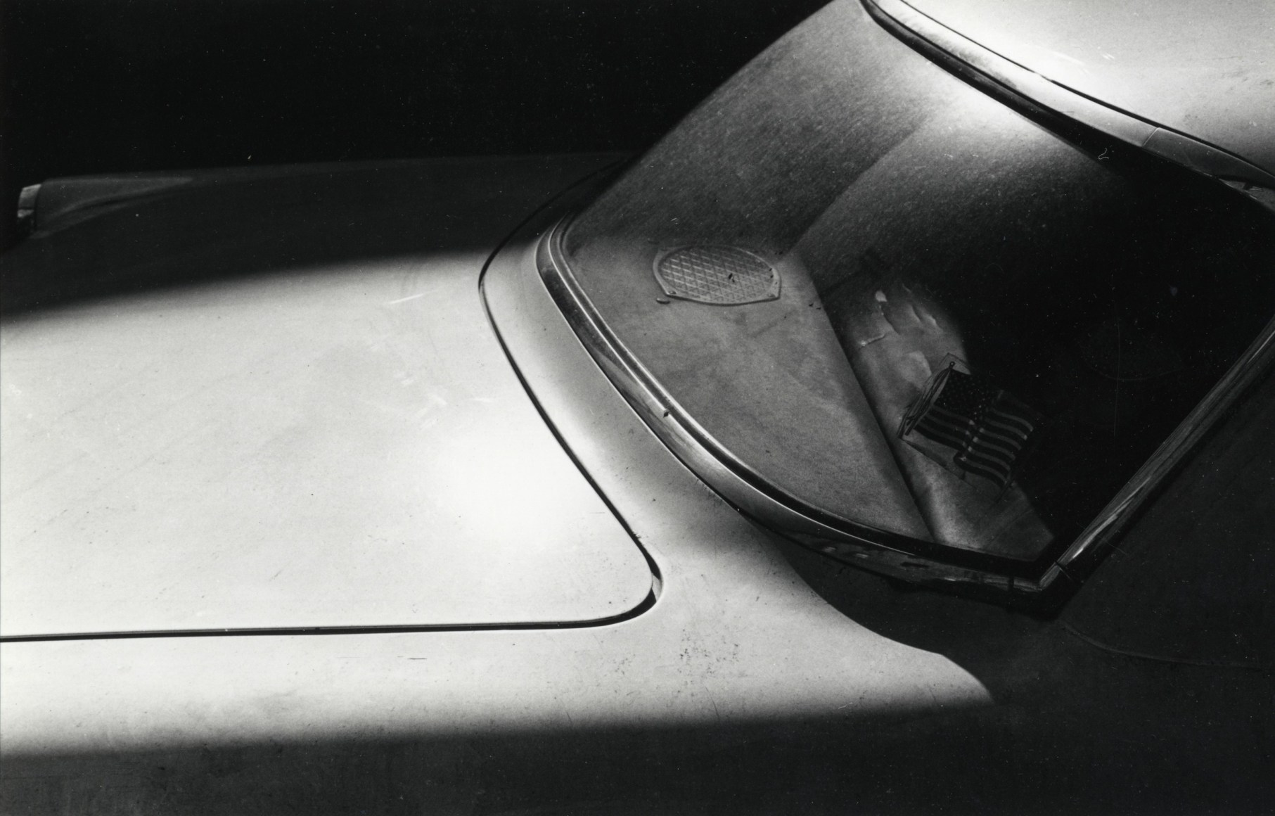 Will Brown Windshield Flag 1972