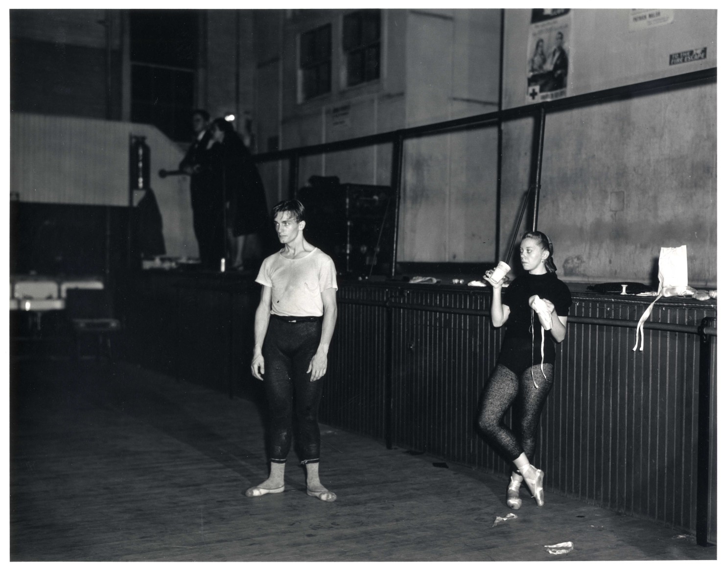 Walker Evans Ballet Theatre Rehearsal, Metropolitan Opera House, New York City, October 1945