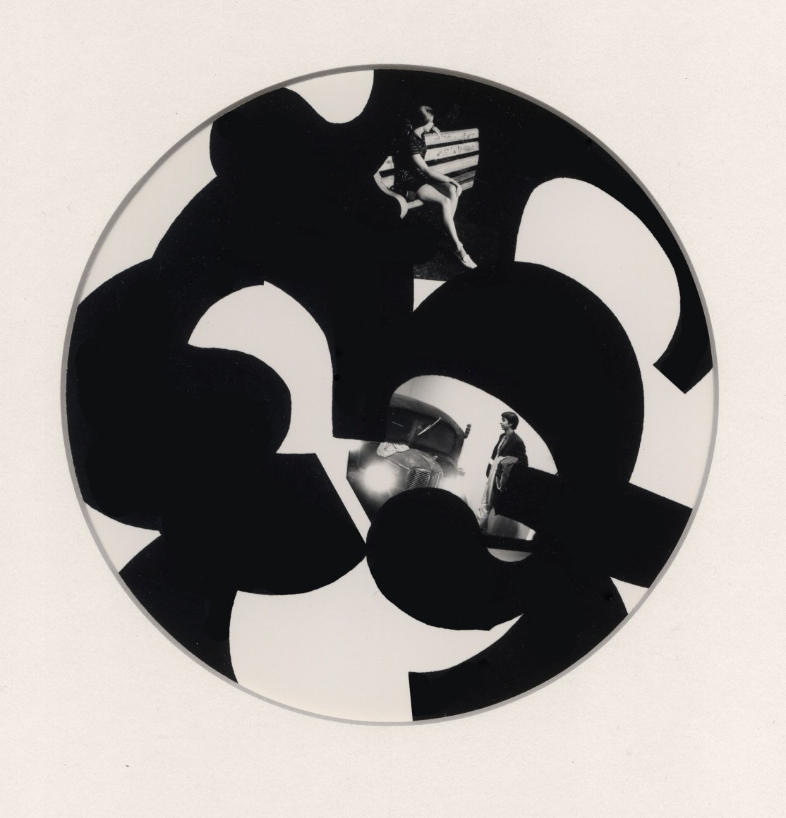 Philadelphia (Multiple Exposure), 1969 Gelatin silver print