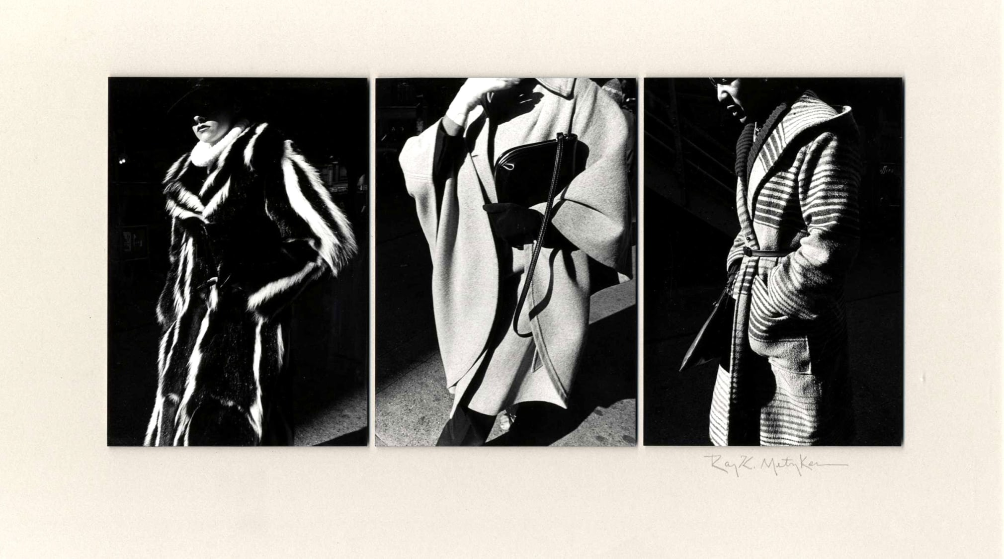 Philadelphia Triptych, ca. 2005 Mounted gelatin silver prints