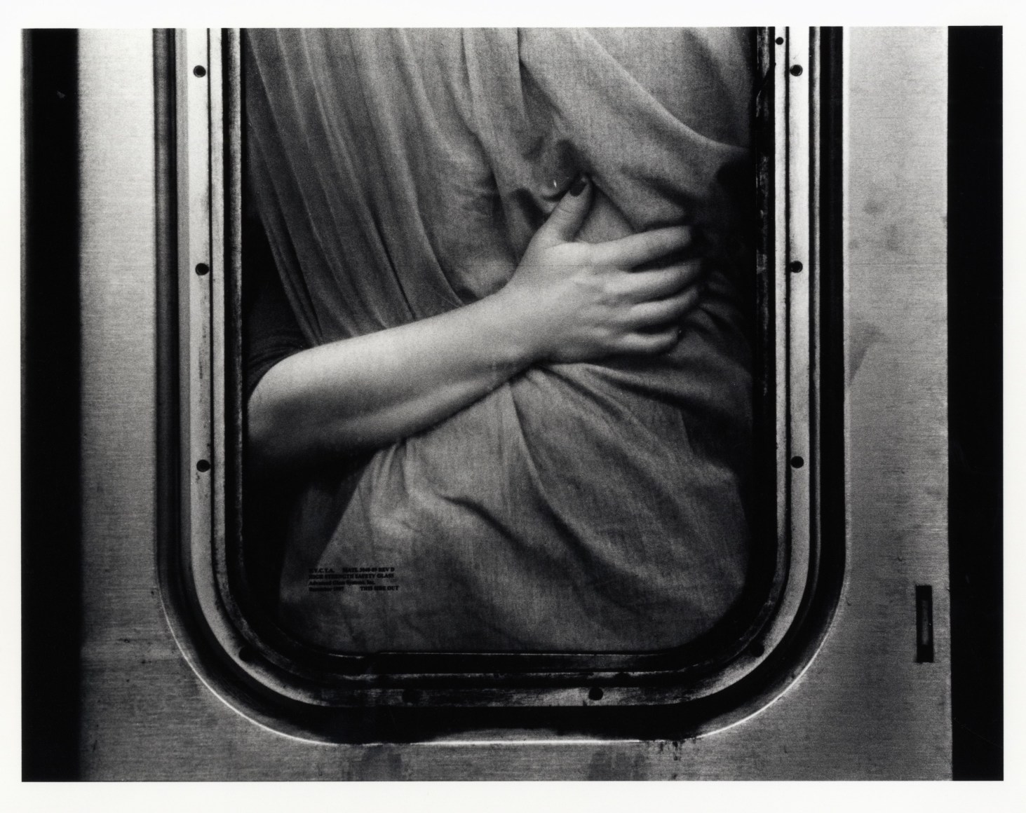 NYC Subway W 28th St, 2002 silver gelatin print